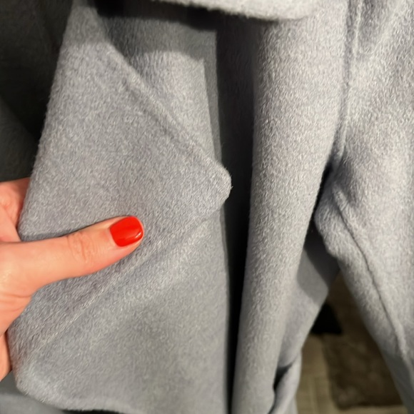 BADGLEY MISCHKA Alexis Long Wrap Coat - Picture 6 of 8